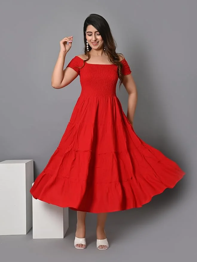 Ball red gown for pre-wedding