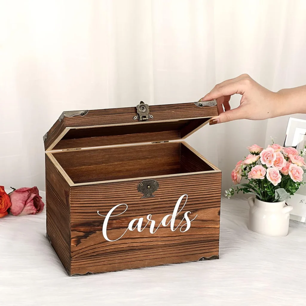 Vintage-Inspired Wedding Card Boxes