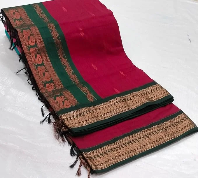 Pattu Saree with Embroidery