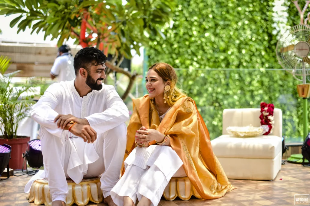 Haldi Couple Portraits