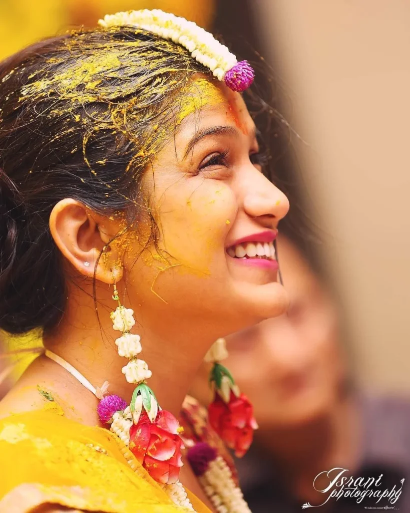 Haldi Solo Candid Pose